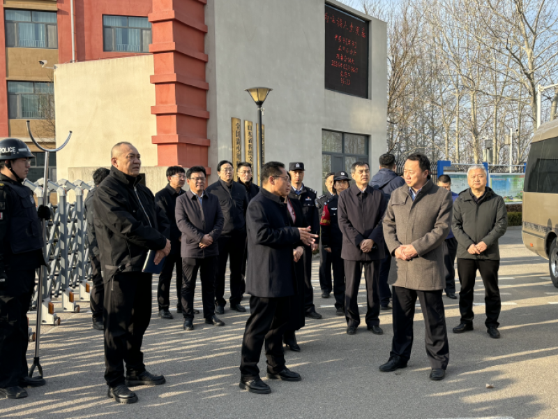 省安全督导组到我校开展安全督导检查