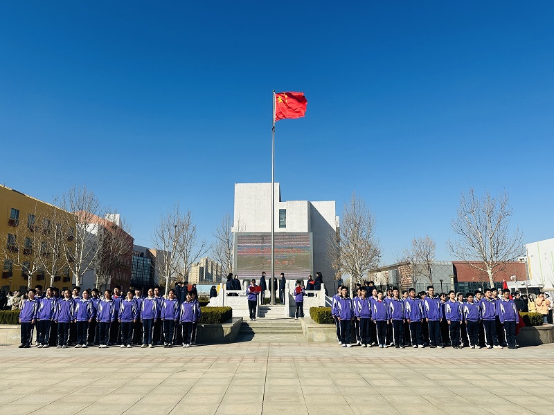 东营市东凯实验学校社会主义核心价值观主题教育升旗仪式（2024-2025学年第二学期第三周）