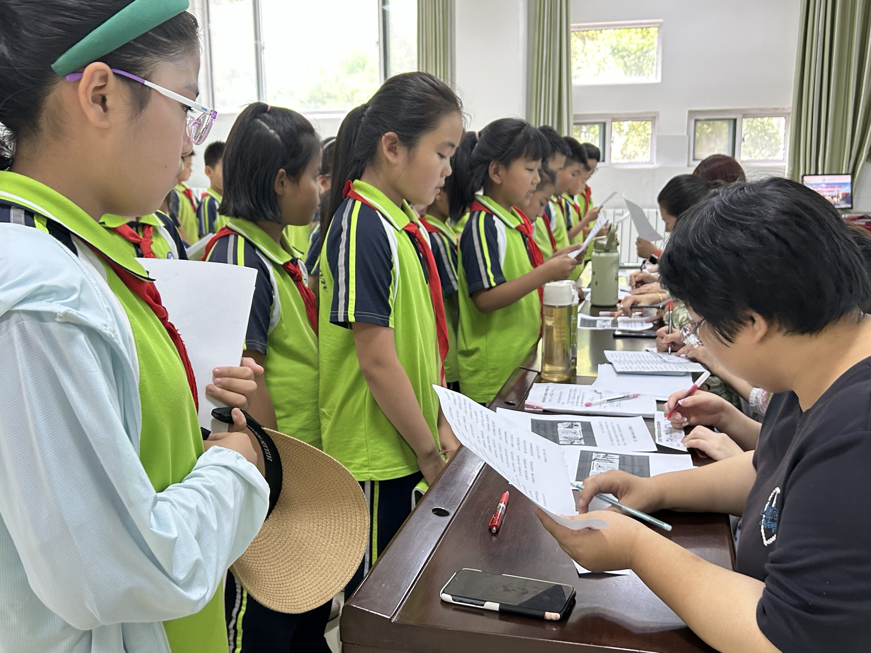 分项测试助成长 师生合力促提升﻿