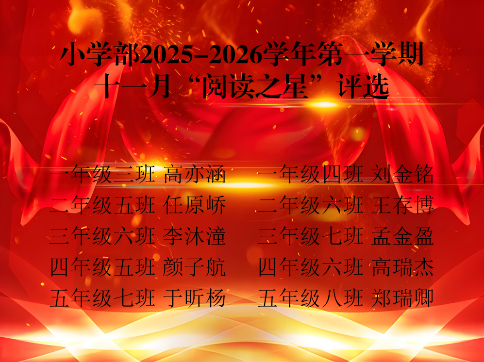 东营市东凯实验学校小学部举行“阅读之星”“书写之星”评选活动