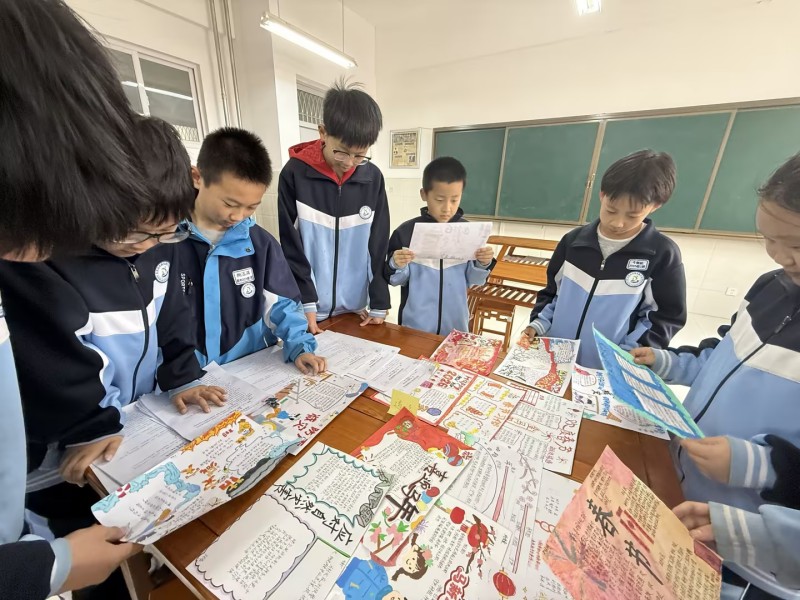 东凯实验学校初中部寒假作业展示活动圆满完成